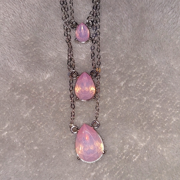 Pink Moonstone Set - Picture 6 of 8